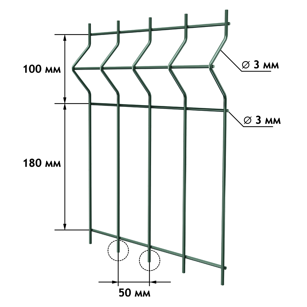 Ограждение LIGHT-perimetr